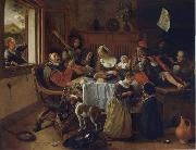 Jan Steen The Merry family china oil painting reproduction